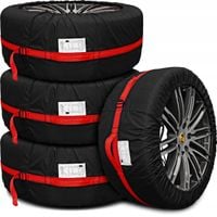 POKROWCE NA KOŁA OPONY FELGI WODOODPORNE 18-21'' 4 SZT DO GARAŻU PIWNICY