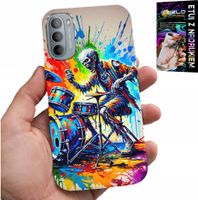 ETUI DO MOTOROLA G31 / G41 - ROCK PERKUSJA BĘBNY KOŚCIOTRUP POKROWIEC