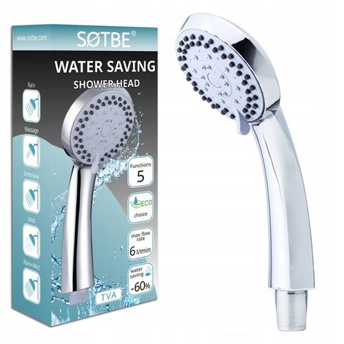 Słuchawka 5 funkcji do wanny prysznica delikatna SOTBE TVA LARK-SOHE-2 na Arena.pl