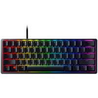 razer klawiatura gamingowa przewodowa huntsman v3 pro mini, układ us