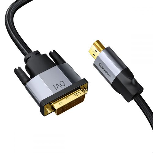 BASEUS 4K HDMI TO DVI CABLE 200CM DARK GREY na Arena.pl