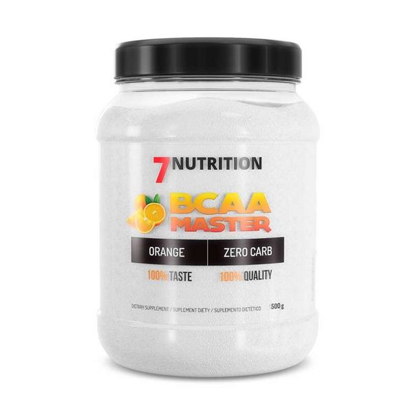 7Nutrition - BCAA Master - 500g Pomarańczowy zdjęcie 1
