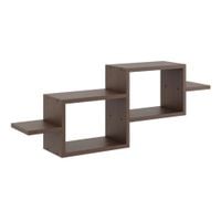 Półka ścienna, wisząca, 95x18x35 cm, wenge, mat | TYLETEGOTU