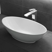 Umywalka nablatowa z konglomeratu 63 x 34 - POV SWISS MEYER