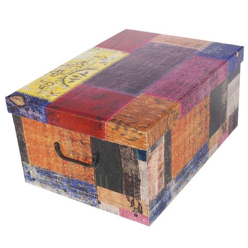 Pudełko kartonowe MAXI PATCHWORK - VINTAGE na Arena.pl