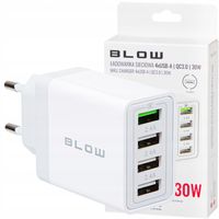 SZYBKA ŁADOWARKA SIECIOWA KOSTKA 4xUSB QUICK CHARGE 3.0 30W