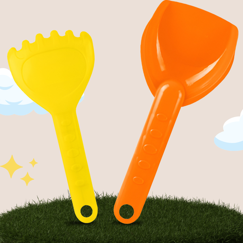 zestaw do piasku piaskownicy taczka foremki grabie łopatka 6 el. na Arena.pl