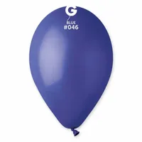 Balony pastelowe niebieskie granatowe, 26 cm 3 szt.