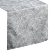 Bieznik z żakardowym wzorem ISLA 40X140 srebrny