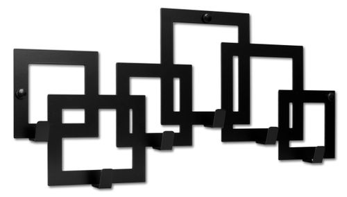 Wieszak ścienny KARDUS czarny na Arena.pl