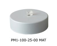 Podsufitka metalowa 1 otwór jasno szary