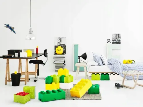 Pojemnik 8 żółty LEGO L-0002 na Arena.pl