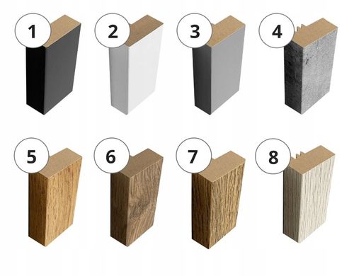 LAMELE ŚCIENNE DĄB WOTAN NA PŁYCIE 515x2750mm na Arena.pl