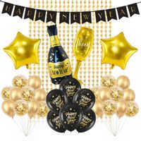 Zestaw dekoracji na sylwestra Happy New Year #3