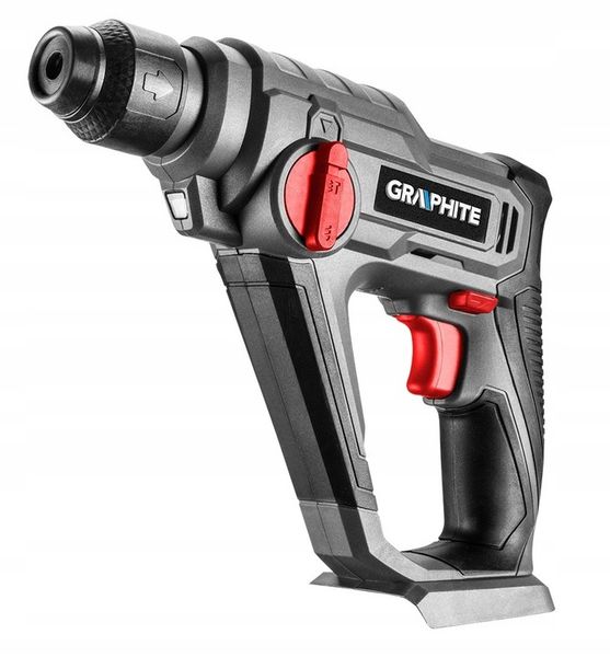 GRAPHITE MŁOTOWIERTARKA 18V Li-Ion SDS-plus bez akumulatora 58G009 zdjęcie 12