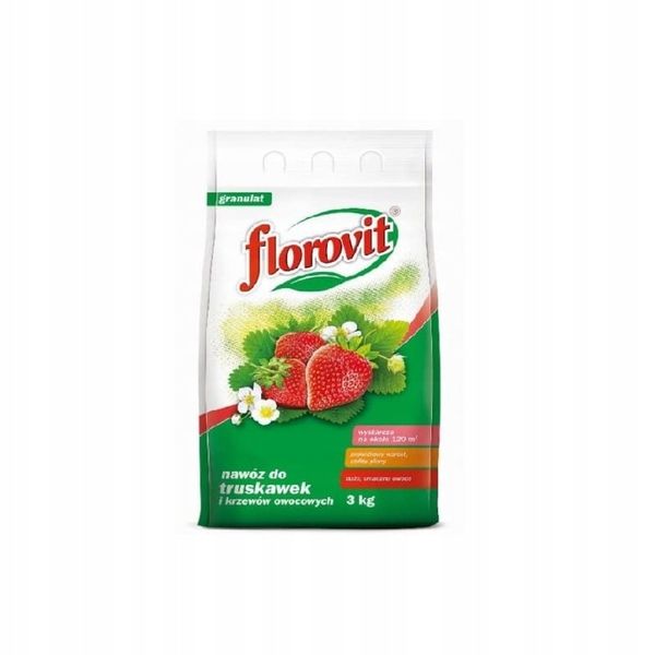 Nawóz do truskawek Florovit 3kg zdjęcie 2