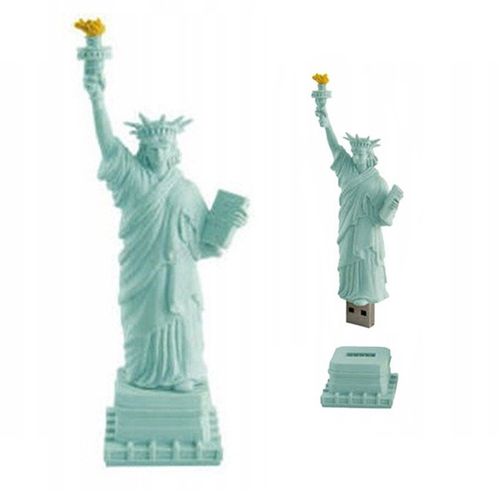PENDRIVE USB SZYBKI FLASH DRIVE ULTRA PAMIĘĆ ZAWIESZKA STATUA WOLNOŚCI 8GB na Arena.pl