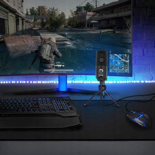 MIKROFON DO KOMPUTERA FIFINE T669 USB ZESTAW STATYW STUDYJNY RAMIĘ POPFILTR na Arena.pl