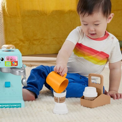 FISHER PRICE EKSPRESS DO KAWY edukacyjna interaktywna zabawka +18 m-cy na Arena.pl