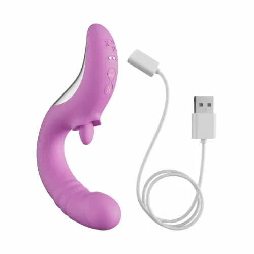 good vibes only thrusting tongue vibrator rożowy 19 trybow na Arena.pl