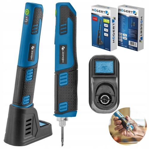 LUTOWNICA BEZPRZEWODOWA AKUMULATOROWA 4V 450°C PRECYZYJNA na Arena.pl