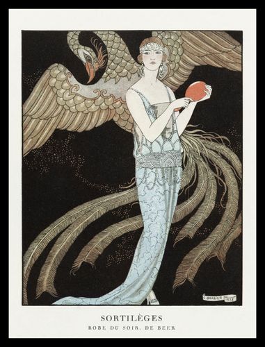 Plakat 30x40cm Sortilèges, Barbier Vintage do Salonu na Arena.pl