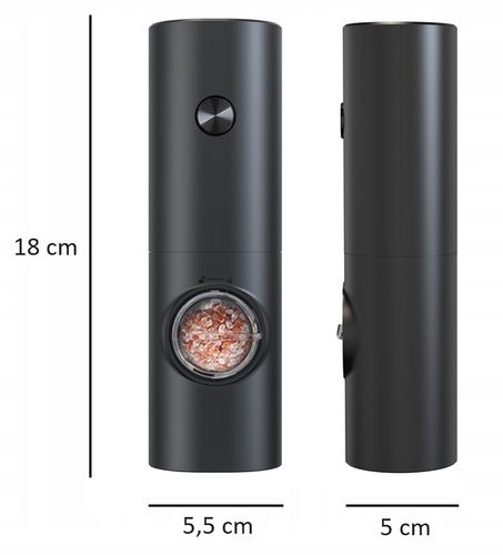 ELEKTRYCZNY MŁYNEK MŁYNKI ROZDRABNIACZ MIELENIA SOLI PIEPRZ PRZYPRAW na Arena.pl