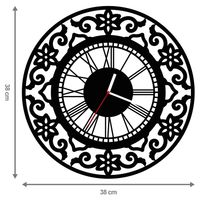 ZEGAR ŚCIENNY RETRO 38cm M 75.10