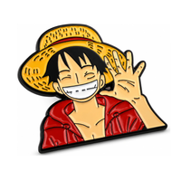 Monkey D. Luffy | 3 cm | Metal | Przypinka Anime | One Piece