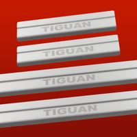 Listwa progowa VOLKSWAGEN TIGUAN MK1 Stal nierdzewna 304 mat 4szt