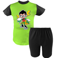 Krótka Piżama dziecięca Młodzi Tytani