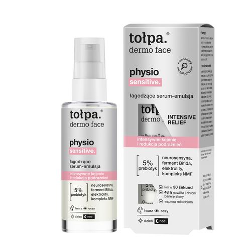 TOŁPA Dermo Face Physio Łagodzące serum - emulsja do twarzy 45 ml na Arena.pl
