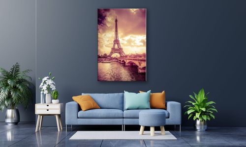 OBRAZ NA PŁÓTNIE 117 Sekwana 60x90cm na Arena.pl