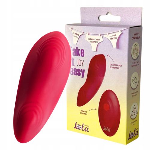 Wibrator do majtek z pilotem bezprzewodowym, różowy kolor. na Arena.pl