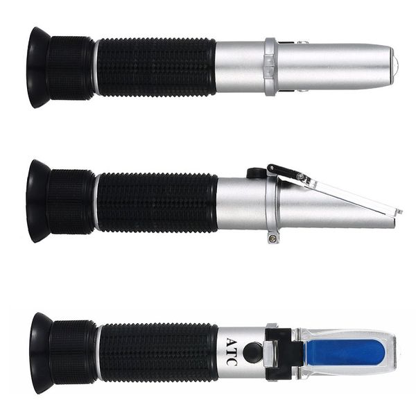 Refraktometr 0-90% Brix Cukru Miodu Balingometr FV zdjęcie 9