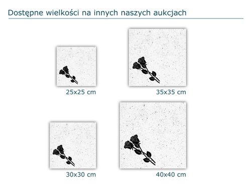 SZKLANA PODSTAWKA POD ZNICZE Z DEDYKACJĄ 25x25cm 493e na Arena.pl