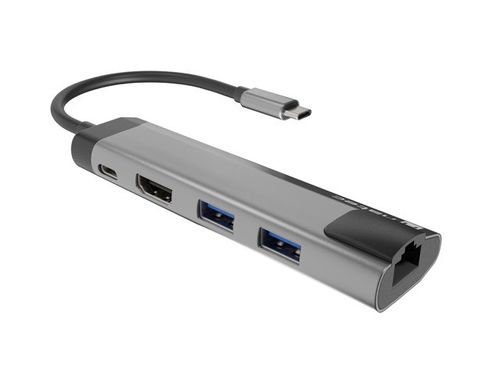 Stacja dokująca USB Natec Fowler GO Multiport USB-C PD, 2x USB 3.0 na Arena.pl