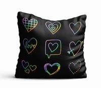 PODUSZKA - Kolorowe serca