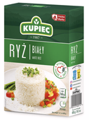 KUPIEC RYŻ BIAŁY DŁUGOZIARNISTY 4x100G