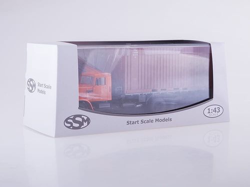KRAZ-257B1 Container Truck (orange) na Arena.pl