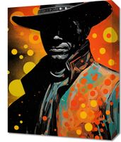 Obraz 40x50cm Kowboj Kosmosu