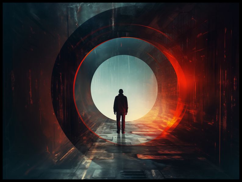 Plakat 100x75cm Portal do Świata zdjęcie 2