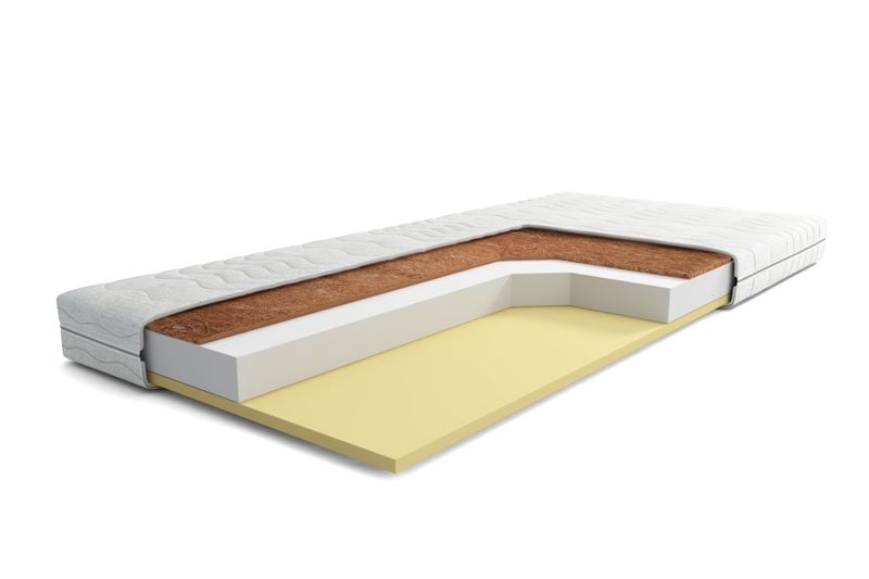 Materac piankowy kokos termoelastyczny SALLY 70X160X11 zdjęcie 1