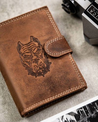 Męski stylowy portfel z indywidualnym wzorem na Arena.pl