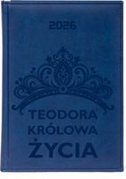STYLOWY kalendarz królowa życia A4 2026 KSIĄŻKOWY TYGODNIOWY grawerowany