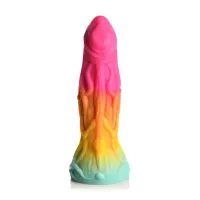 xr brands shape shifter silikonowy model anatomiczny z przyssawką tęczowy