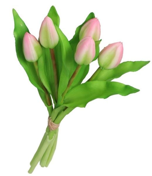 TULIPANY BUKIET TULIPANÓW GUMOWE GUMOWANE JAK ŻYWE zdjęcie 5