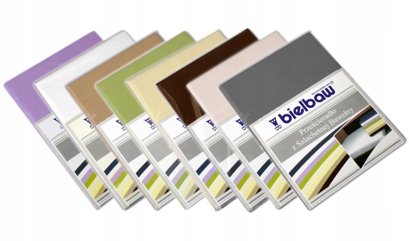 Prześcieradło Bawełniane 220x210 Bielbaw białe zdjęcie 3