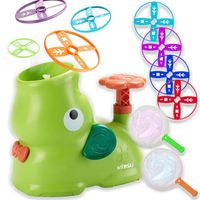 WYRZUTNIA ŚMIGIEŁ DYSKÓW FRISBEE LATAJĄCA ZABAWKA SŁONIK STEPPY ZIELONY