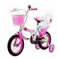 ROWER ROWEREK DZIECIĘCY 12 CALI RÓŻOWY DLA DZIEWCZYNKI